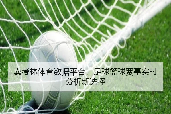 卖考林体育数据平台，足球篮球赛事实时分析新选择